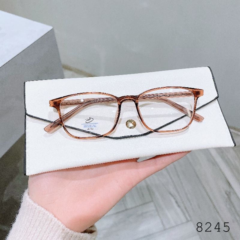 Gọng kính nam nữ mắt vuông Chilistore Kính cận thời trang 8245