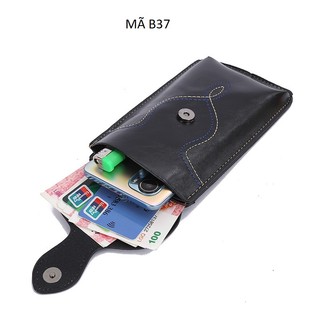 Bao da điện thoại đeo thắt lưng Mã B37