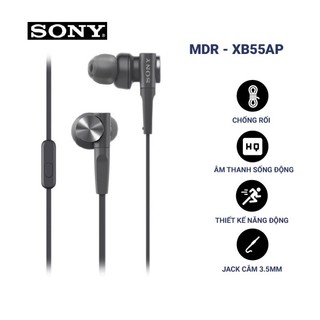 Tai nghe nhét tai sony extra bass mdr-xb55ap - hàng mới fullbox