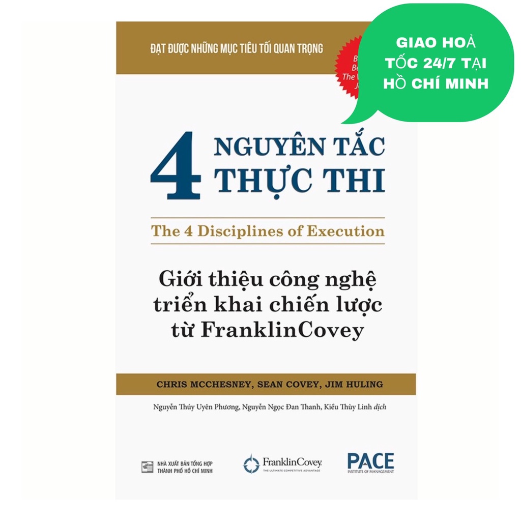 Sách - 4 nguyên tắc thực thi ( bìa cứng ) -Tặng kèm bookmark