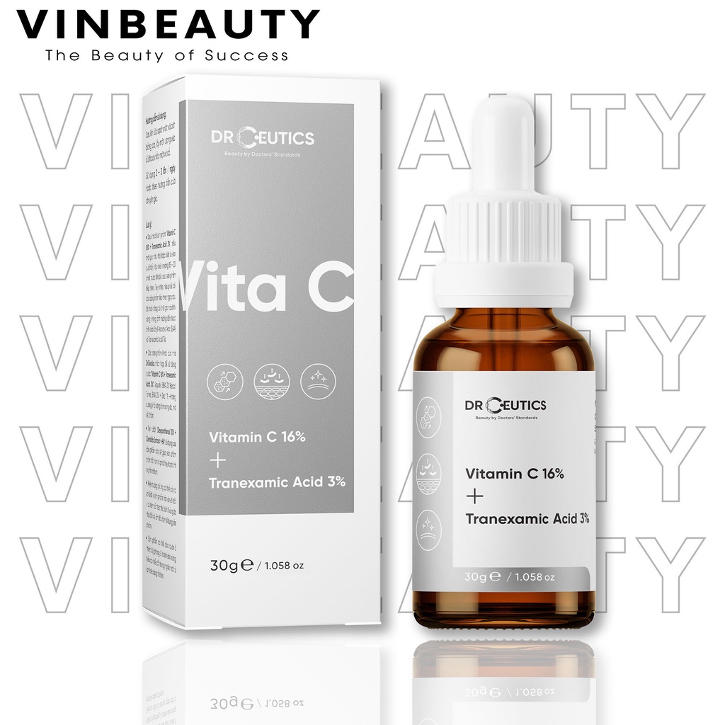 DRCEUTICS Serum Vitamin C 16% DrCeutics Ngăn Ngừa Lão Hóa Và Làm Sáng Da 30ML ( Chính Hãng ) ( Chính Hãng )