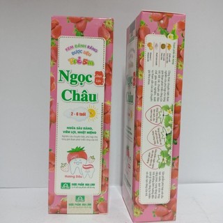Kem đánh răng Ngọc Châu trẻ em