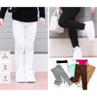 Quần legging dài bé gái dáng ôm cực đẹp cho bé