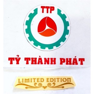Tem nạ Janus chử Limited Edition Vàng