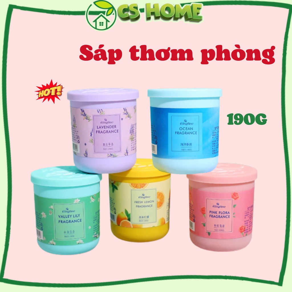 Sáp thơm phòng hộp khử mùi làm thơm nhà tủ quần áo ô tô nhà vệ sinh mùi hương hoa nhẹ nhàng tự nhiên mát dễ chịu CSHome
