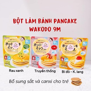 Bột làm bánh pancake WAKODO Nhật 9M+ bay air