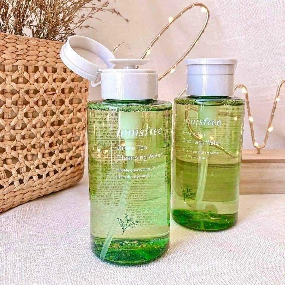 Nước tẩy trang trà xanh INNISFREE GREEN TEA CLEANSING 300ML