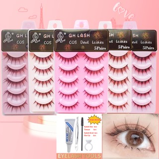 Mi chồn, Lông mi giả chồn 3D, 5D nhiều mẫu