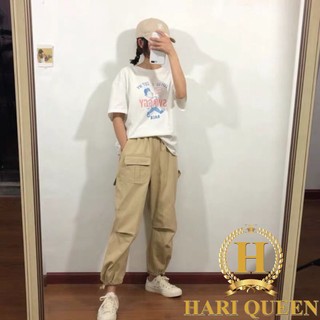 Quần kaki túi hộp buộc ống COH0719