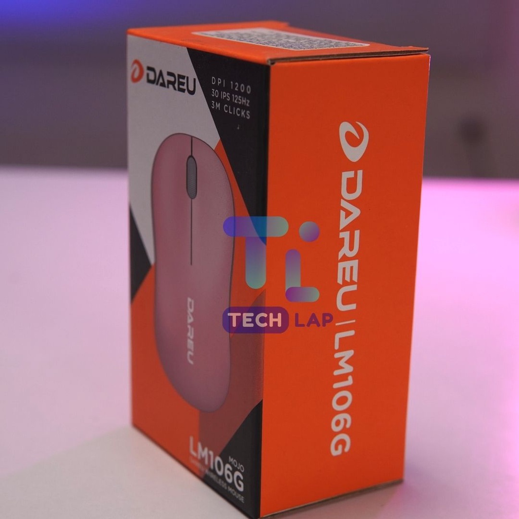 Chuột không dây DareU LM106G Thiết kế nhỏ gọn, Kết nối USB Wireless cho Laptop/PC - Bảo hành 24 tháng | BigBuy360 - bigbuy360.vn