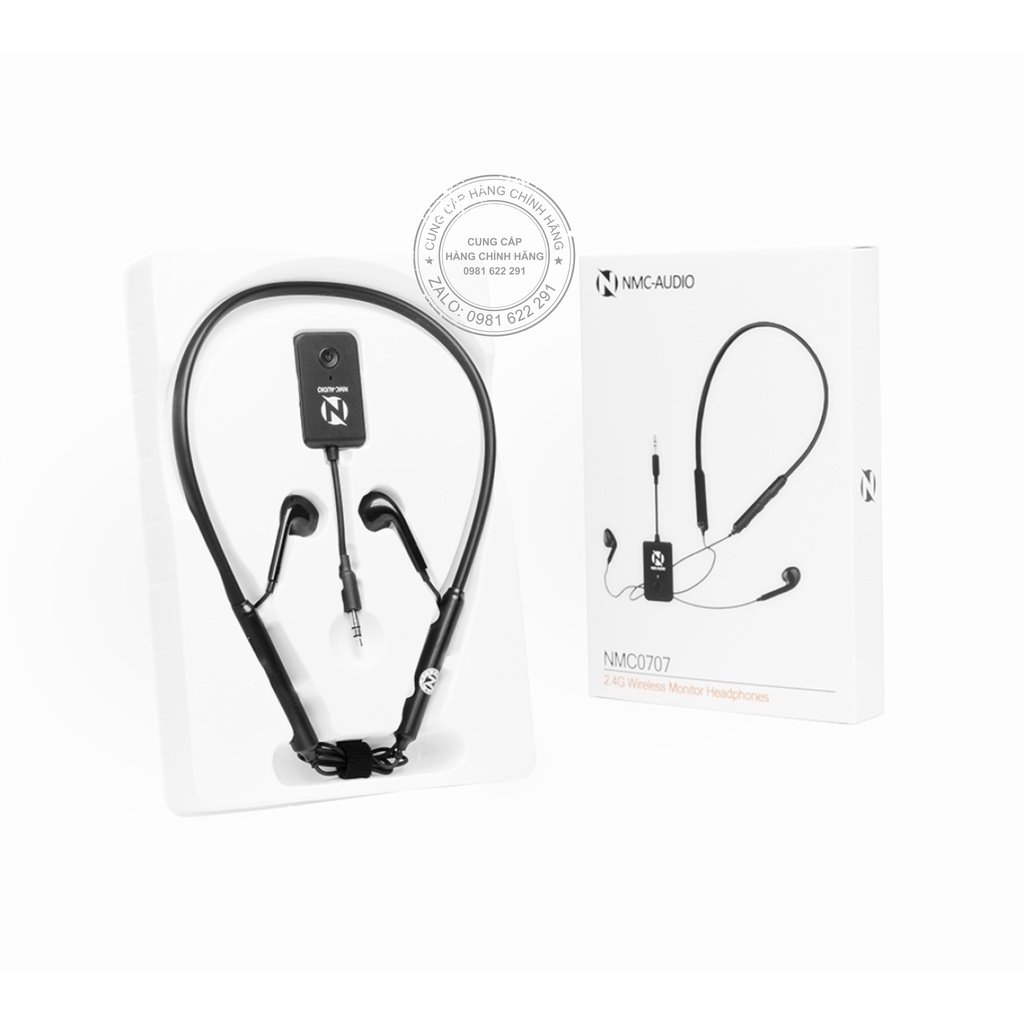 Tai nghe hát live không dây NMC0707 bắt xa PIN KHỎE