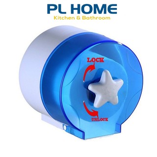 Hộp Đựng Giấy Vệ Sinh Nhựa Ngôi Sao Dùng cho giấy cuộn nhỏ