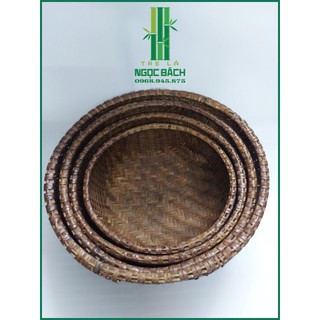 Thúng Tre Hun Khói Đủ Size đựng đồ - trang trí -decor