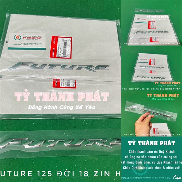 Tem chử Future 125 mới 18 Led