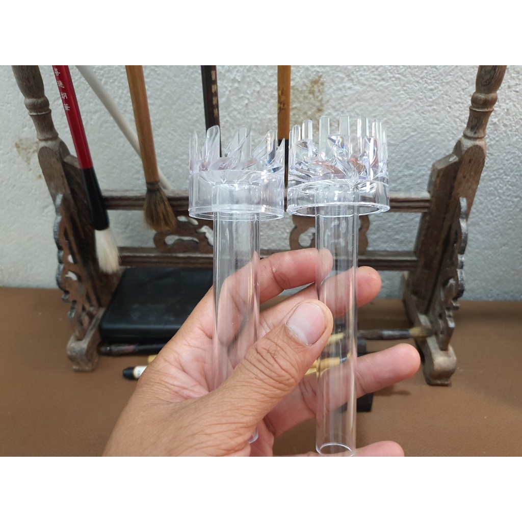 Đầu lọc váng xoay Acrylic phi 16mm và 20mm cho bể cá