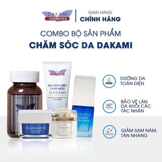  Kem Dakami II - Bộ sản phẩm chăm sóc da toàn diện, kem dưỡng ẩm da mặt, mờ thâm nám, phục hồi da 30g