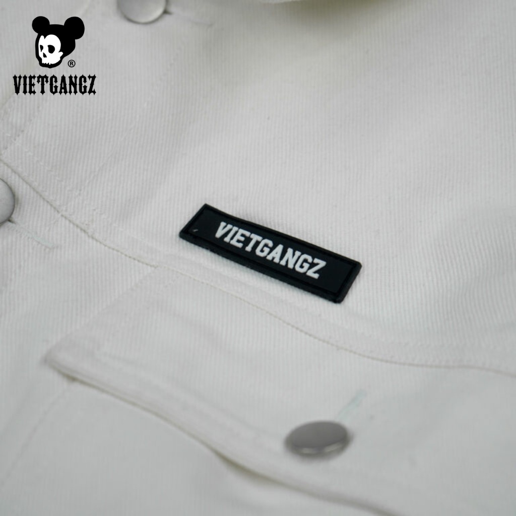 Áo Khoác Jacket Vietgangz RN Hình Thêu Chữ Cao Cấp