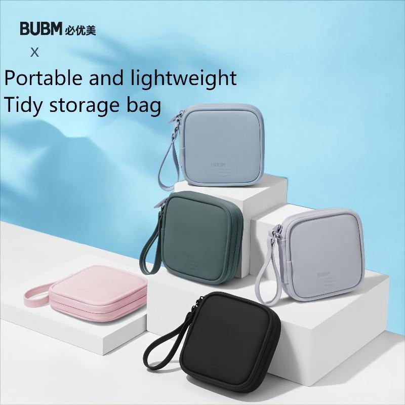 Túi Đựng Tai Nghe Bluetooth / Cáp Dữ Liệu Mini Bằng Da PU Cho Sony iPhone