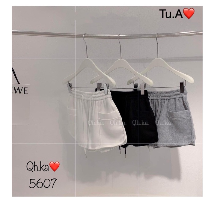 Quần Sooc Đùi Cotton Phối Túi Hàng QC Cao Cấp