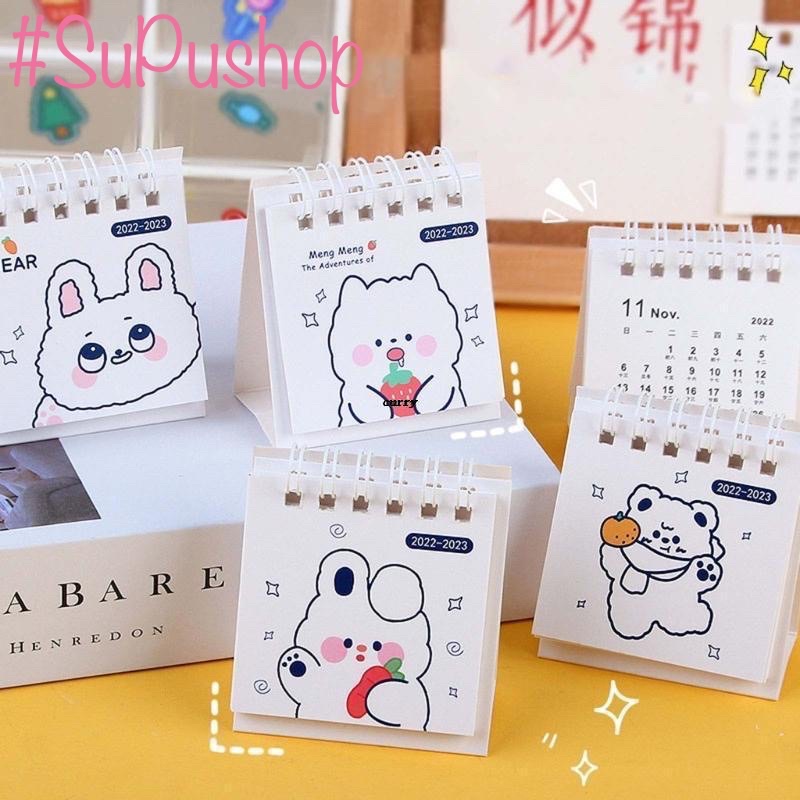 🫧🗓️LỊCH 2023 MINI ĐỂ BÀN XINH YÊU🗓️🫧