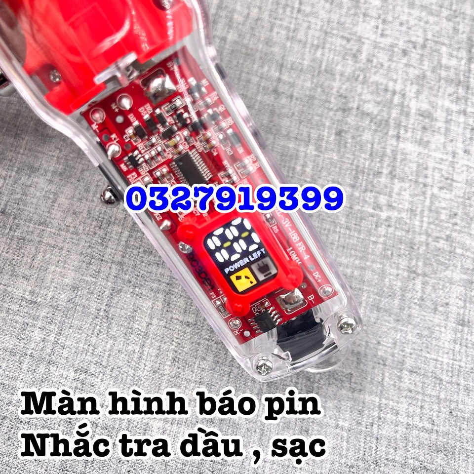 ✅freeship✅ Tông đơ cắt tóc cao cấp KEMEI 1761