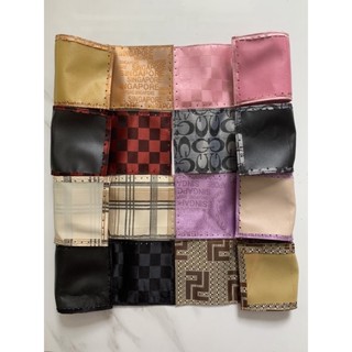 Phôi ví mini vải cứng 3 ngăn handmade.