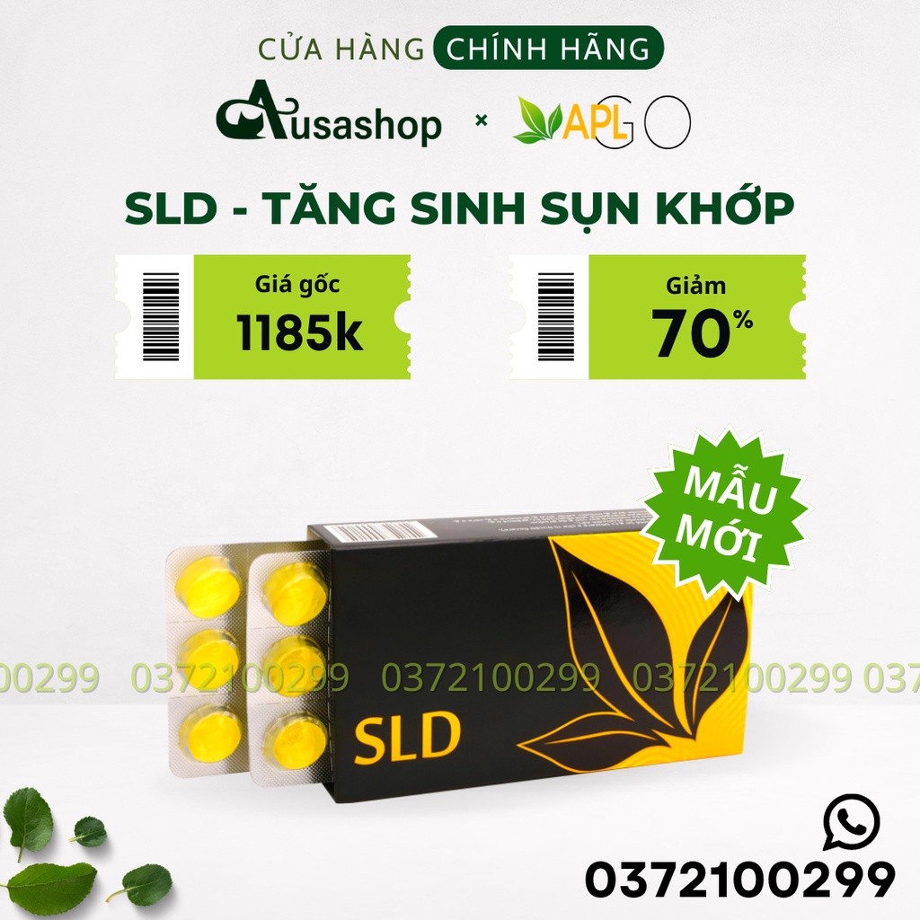 SLD – Viên Ngậm Hỗ Trợ Bổ Xương Khớp APLGO - Sỉ Lẻ Giá Tốt