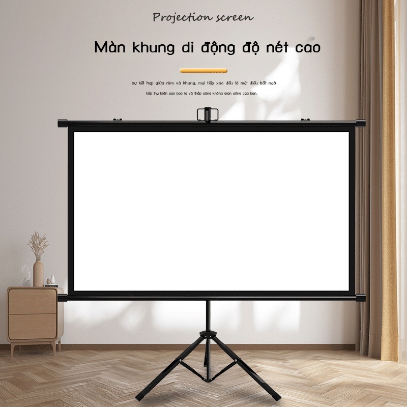 Màn Chiếu 3 Chân Di Động