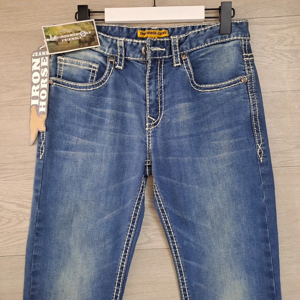 Quần Dài JEANS - Hiệu IHJ (Iron Horse Jeans) Cao cấp VNXK - Vải đẹp/Co giãn tốt/Không ra màu