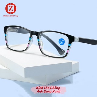 Kính lão đọc báo gọng lò xo, gọng vuông họa tiết độc đáo lịch sự, phù hợp cả nam và nữ mã H8503