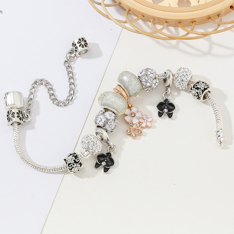 Vòng charm Pandora Hoa Anh Đào Đính Hạt