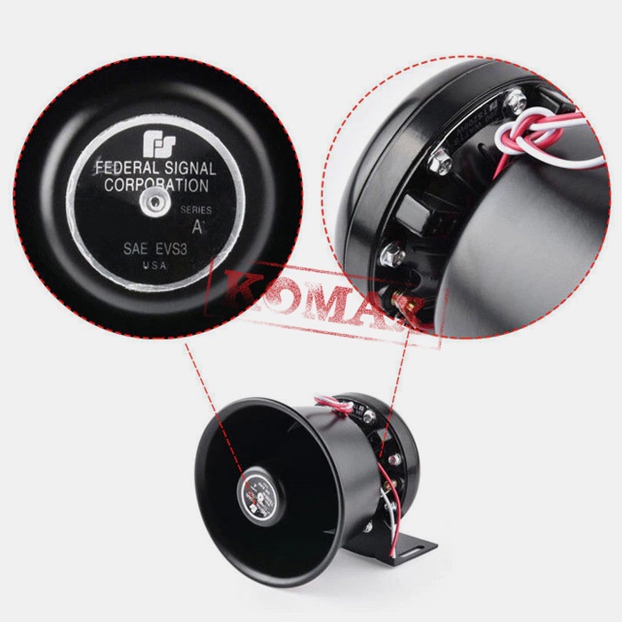 BỘ CÒI HÚ AMPLY 200W CHO XE CHỮA CHÁY, xe cấp cứu, xe công an CJB-C200TD hú còi chuyên dụng