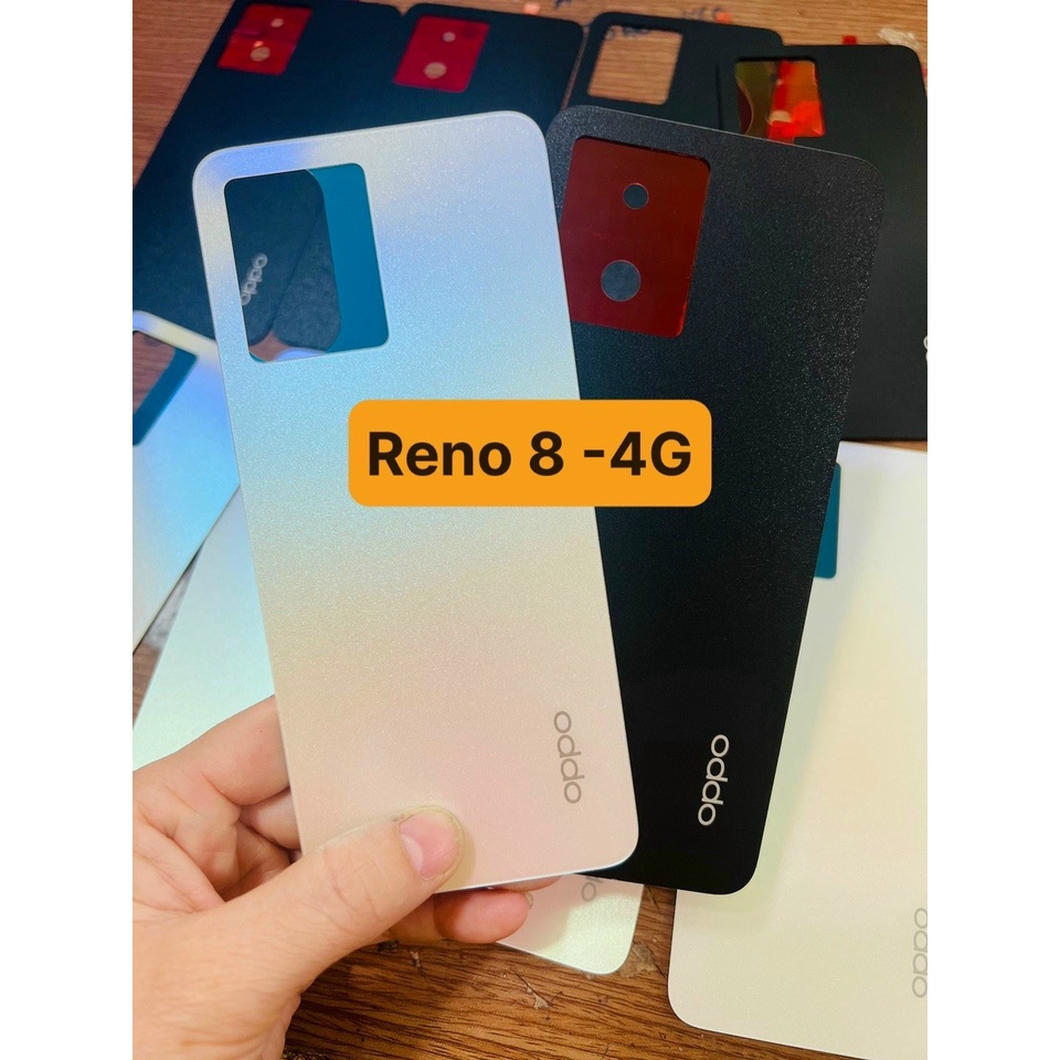Mã Giảm ELFLASH8 20K Đơn 50K 🌟 Hàng Chính Hãng 🌟 Nắp Lưng Oppo Reno 8 4G Zin New