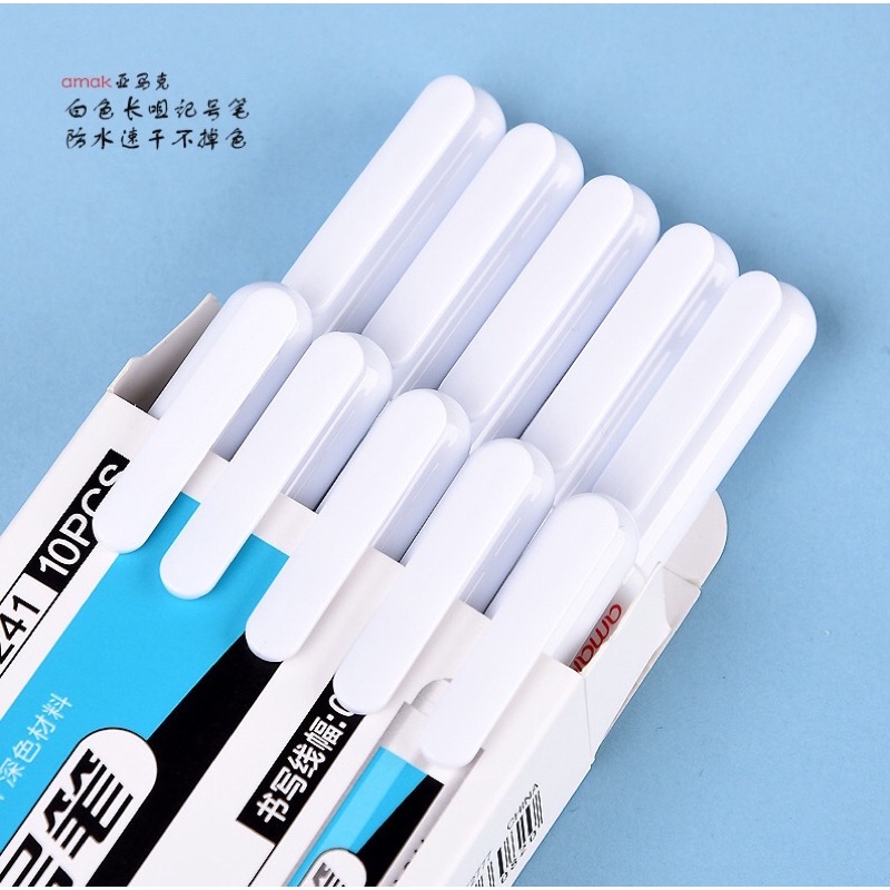 Bút đánh dấu lỗ màu trắng đầu ngòi 20mm