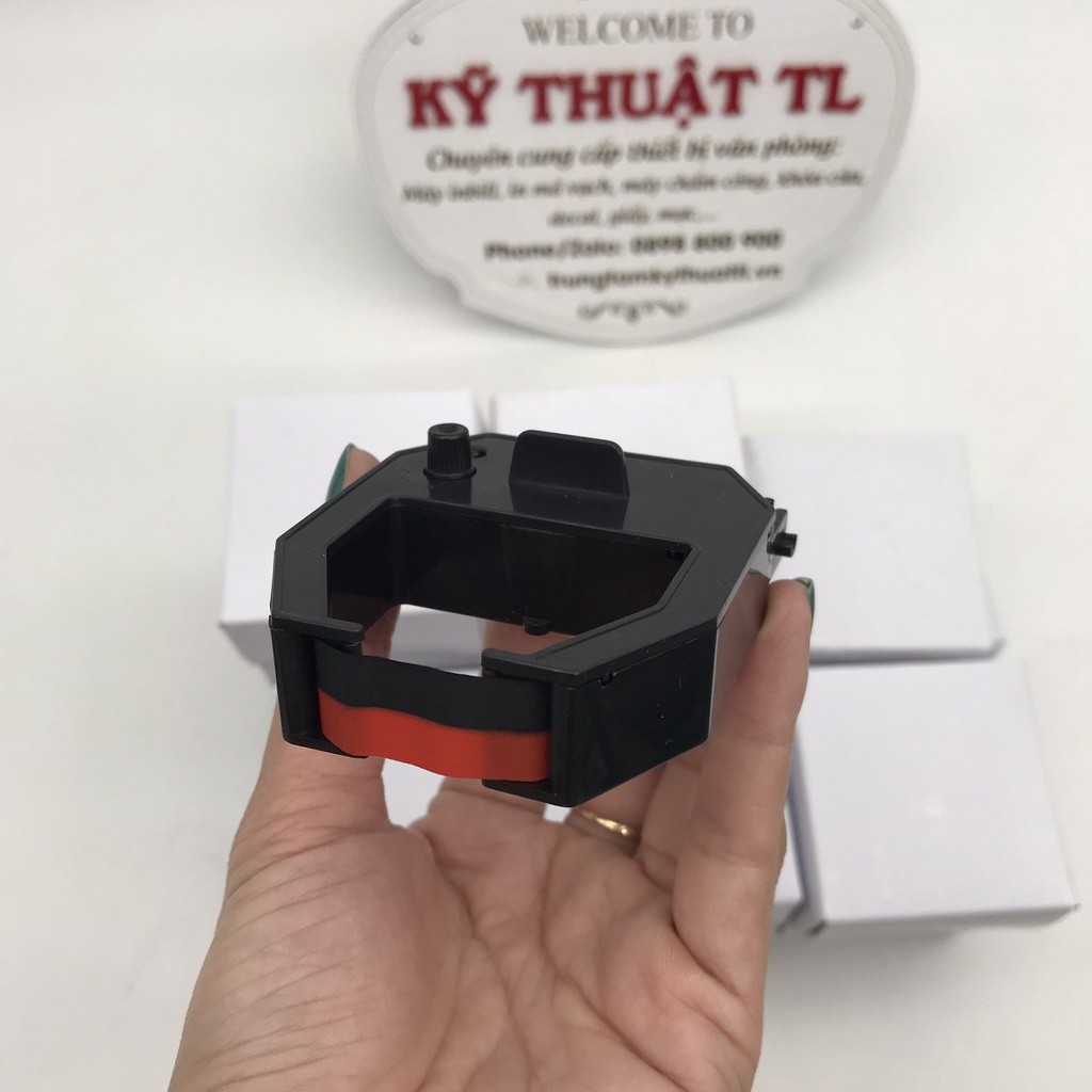 Ruy băng máy chấm công thẻ giấy