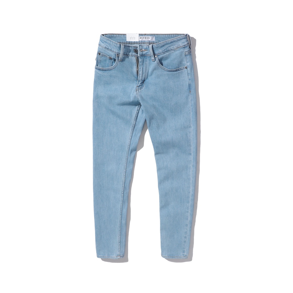Quần jean nam, quần bò nam cao cấp slimfit DEFOXX xanh 230244