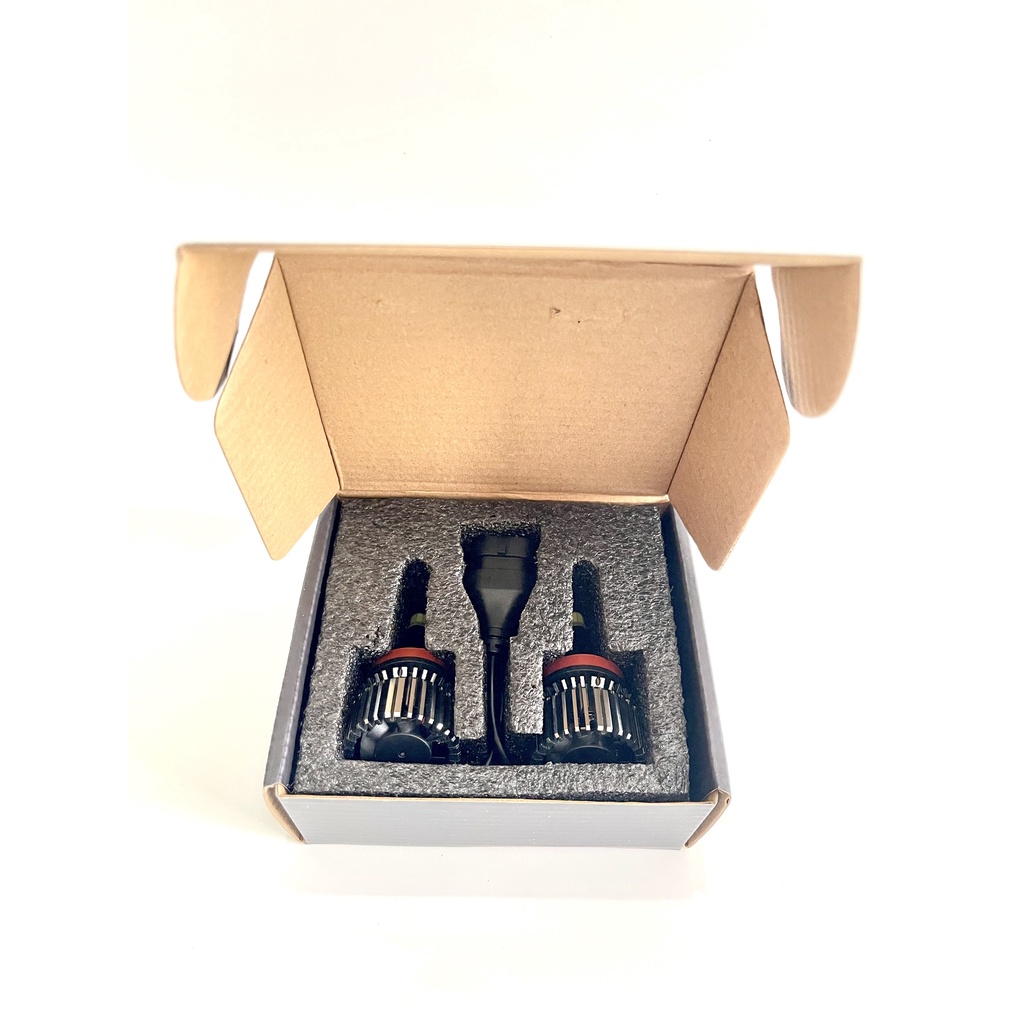 Đèn Pha  LED oto ô tô H7  H11 H8 H9 9005 HB3 60W Canbus ánh sáng 360 độ, độ sáng cao, chống nước.