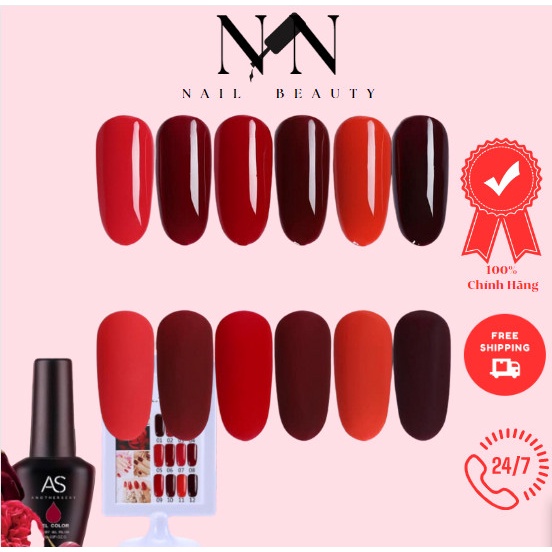 ,sơn AS mã sơn JH 01-12 Tông màu đỏ trầm tóp sơn bán chạy số 1 tại việt nam chAI 15ml