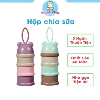 Bình chia sữa, đồ ăn dặm 3 tầng có quai xách