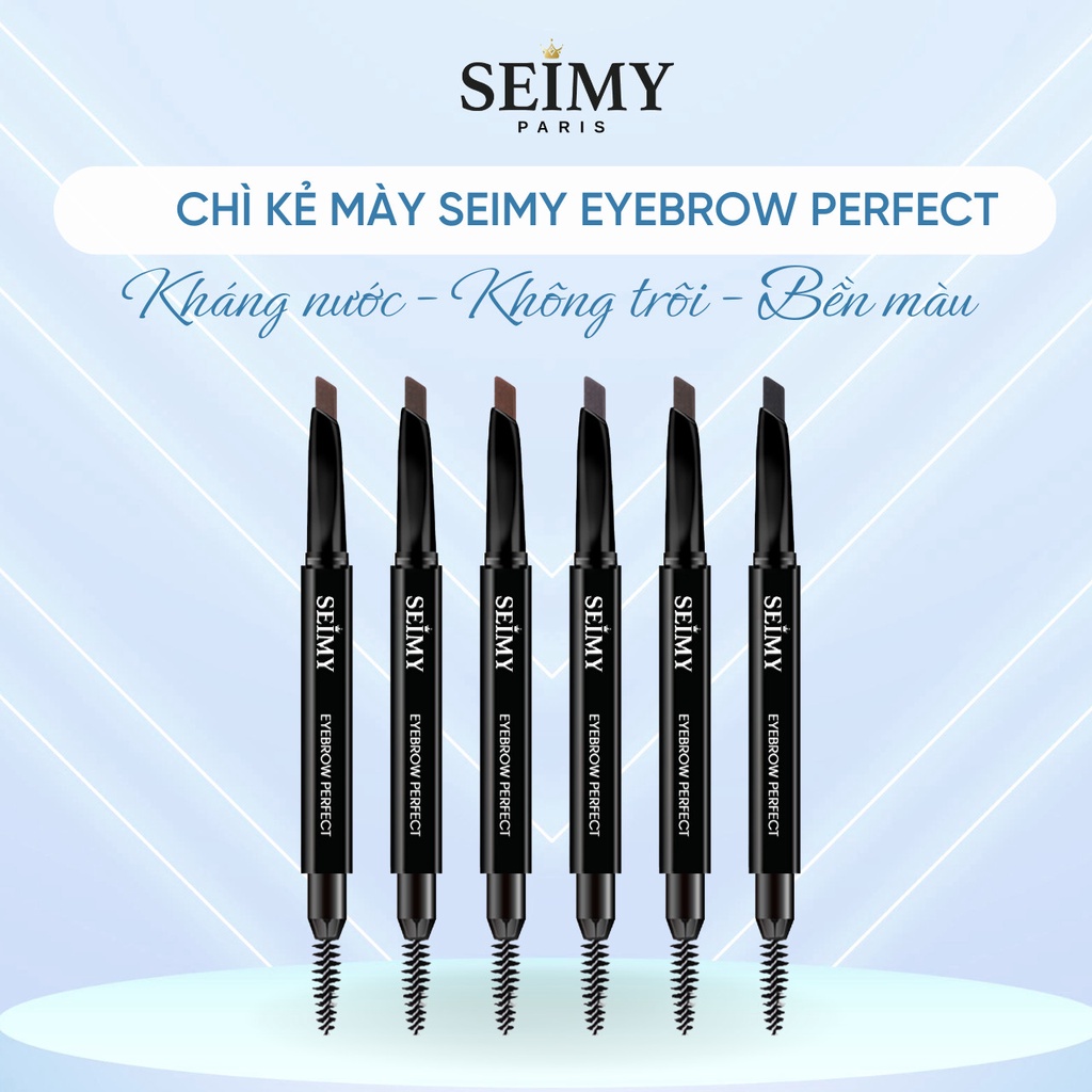 Chì kẻ mày Seimy - Eyebrow Perfect 6 màu