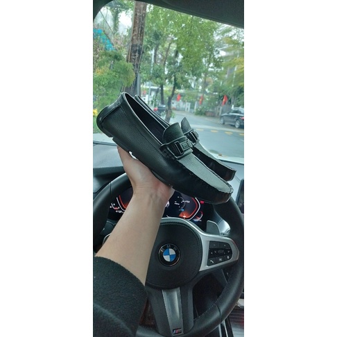 Giày CK da thật dáng giày lười giành cho nam