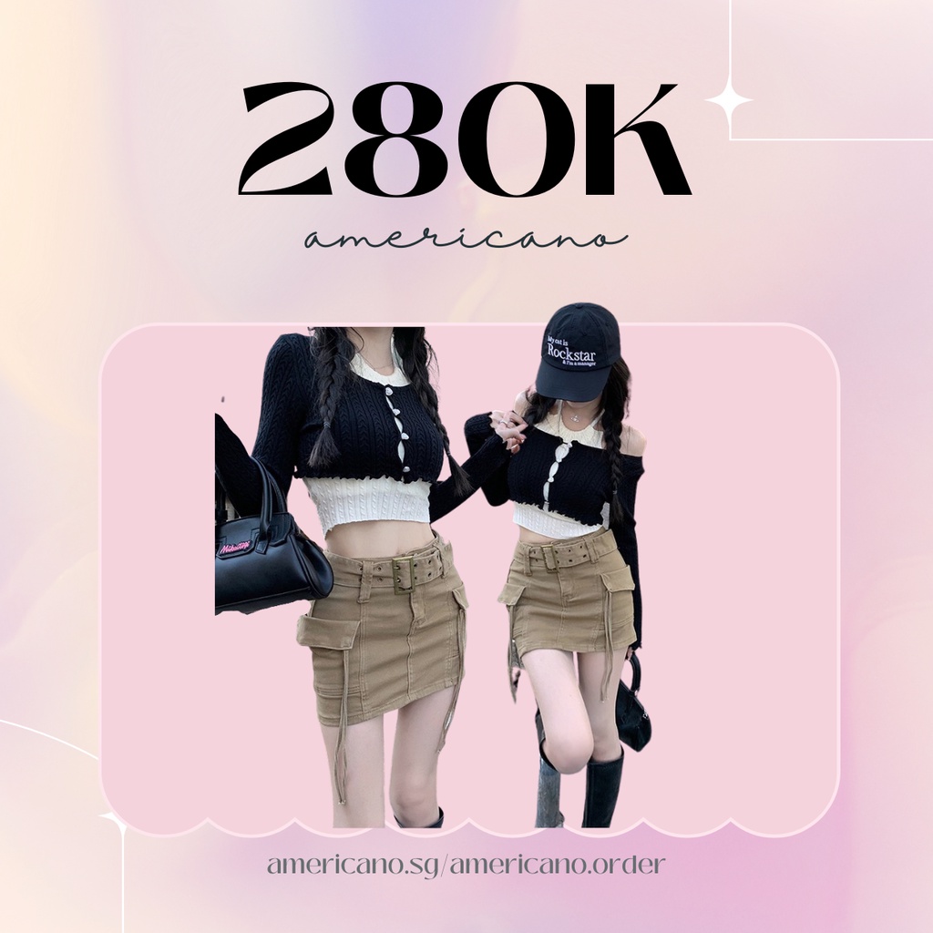 [280K] Đầm/Set Americano 280