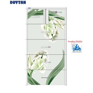 ☎️ Miễn Phí Giao Hàng TP.HCM ☎️ Tủ Nhựa duy tân 5 Tầng 6 Ngăn Tabi -L Trắng Hoa Tulip