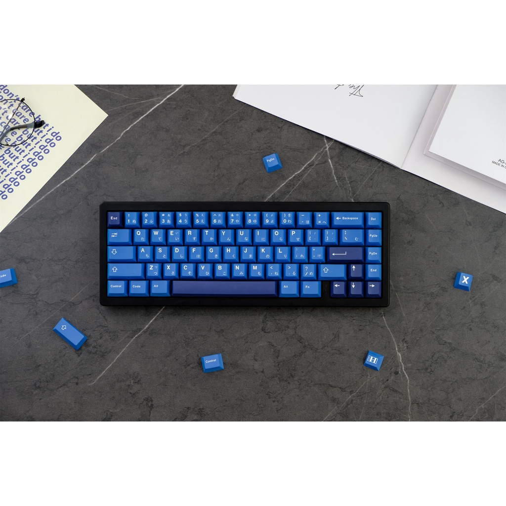 GMK Forward Keycap, 129 Phím Keycaps PBT Cherry Profile DYE-SUB Cá Nhân Keycaps GMK Cho Bàn Phím Cơ