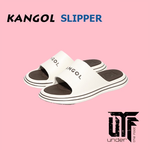 Dép Kangol Slipper bánh mì nâu cacao chính hãng 6225162108