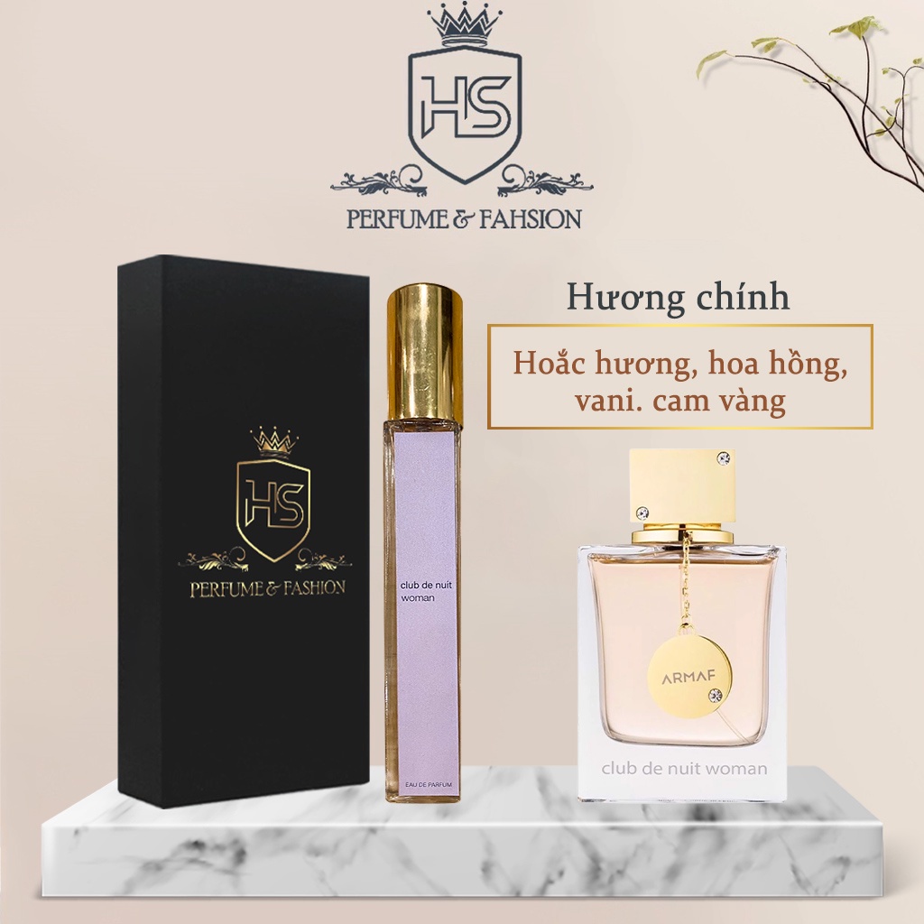 Nước Hoa Nữ Cao Cấp A.rmaf Club De Nuit Women Phong Cách Nữ Tính, Thanh Lịch