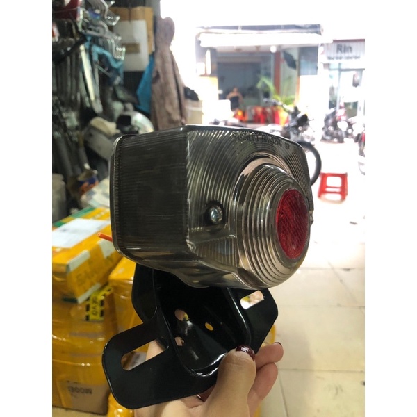 Đèn lái CD khói đồng xu đỏ