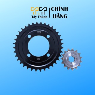 Nhông sên dĩa Sirius 15T-36T mẫu mới cực đẹp, hàng nhập khẩu thái lan- Tây Thành Shop chuyên nsd sirius
