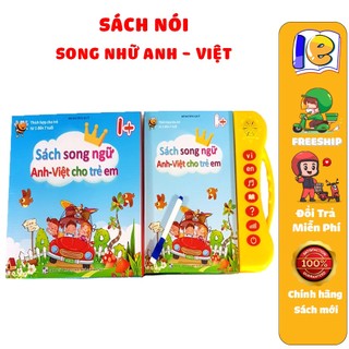 Sách Nói Điện Tử Song Ngữ Anh-Việt Giúp Trẻ Học Tốt Tiếng Anh Dành Cho Trẻ Từ 1-7 Tuổi