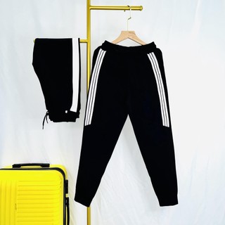 Quần jogger nam nữ trơn basic thun poly phong cách thể dục thể thao⚡